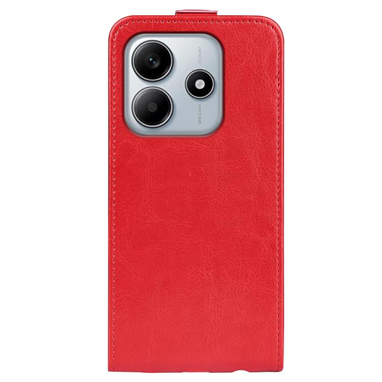 For Xiaomi Redmi Note 14 5G R64 Texture Single Vertical Flip Leather Phone Case