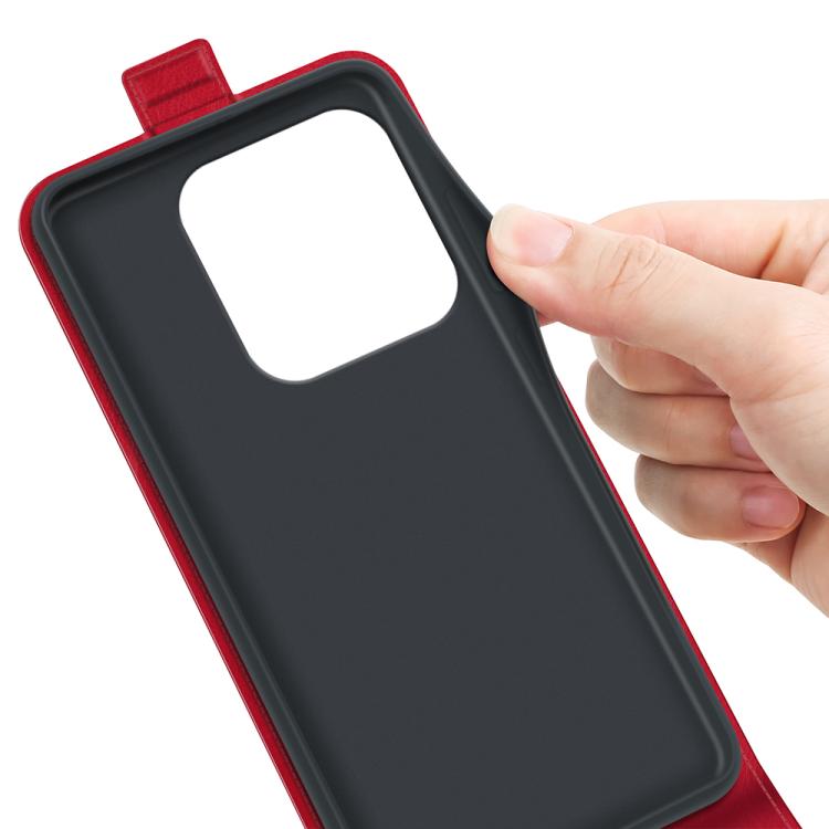 For Xiaomi Redmi Note 14 5G R64 Texture Single Vertical Flip Leather Phone Case