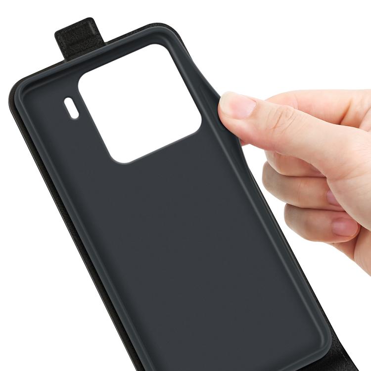 For Xiaomi 15 R64 Texture Single Vertical Flip Leather Phone Case