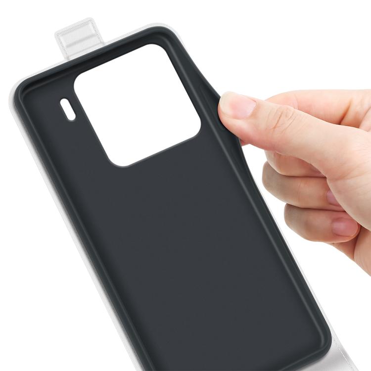 For Xiaomi 15 R64 Texture Single Vertical Flip Leather Phone Case