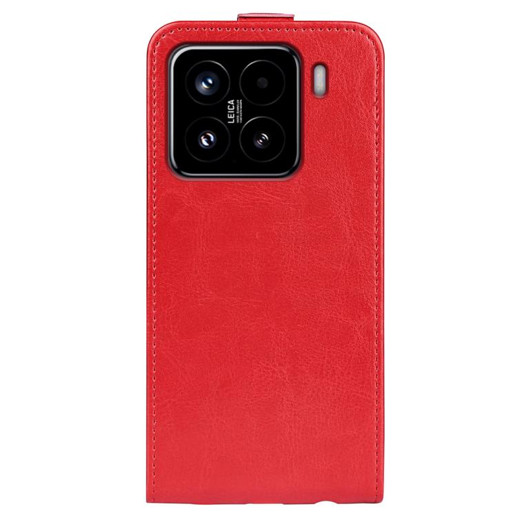 For Xiaomi 15 R64 Texture Single Vertical Flip Leather Phone Case