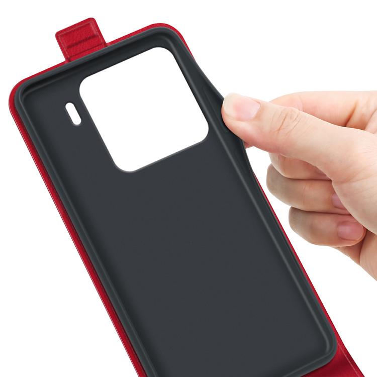 For Xiaomi 15 R64 Texture Single Vertical Flip Leather Phone Case