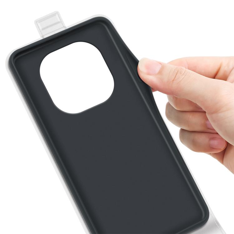 For Redmi Note 14 Pro 4G R64 Texture Single Vertical Flip Leather Phone Case