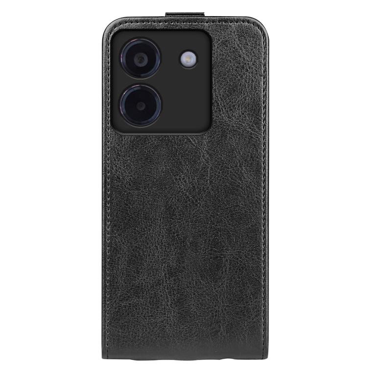 For Xiaomi Poco M7 Pro 5G R64 Texture Single Vertical Flip Leather Phone Case