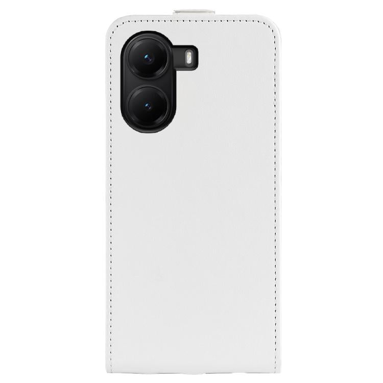 For Xiaomi Poco X7 Pro R64 Texture Single Vertical Flip Leather Phone Case