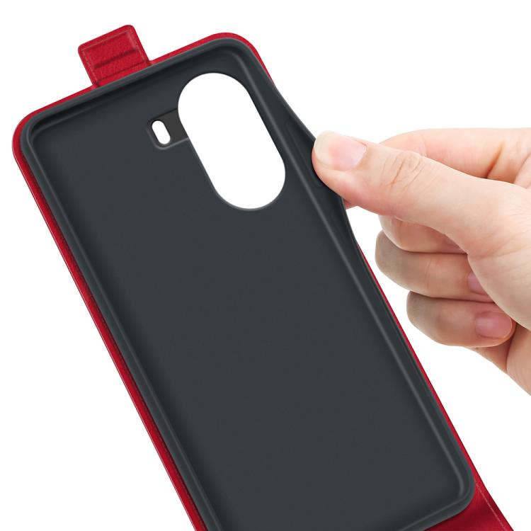 For Xiaomi Poco X7 Pro R64 Texture Single Vertical Flip Leather Phone Case