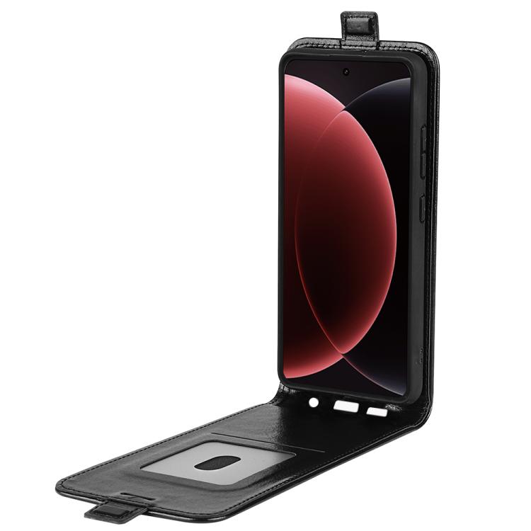 For Xiaomi 15 Ultra R64 Texture Single Vertical Flip Leather Phone Case