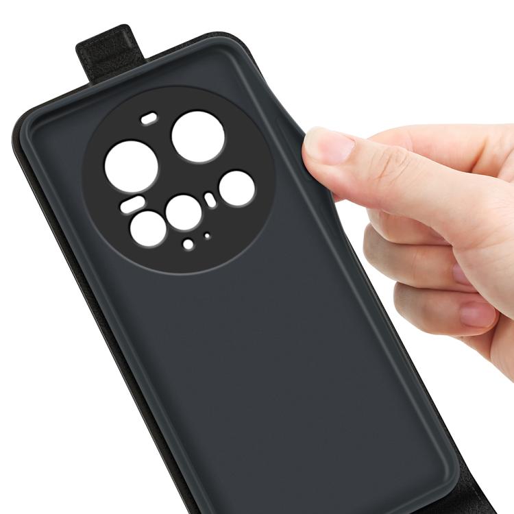 For Xiaomi 15 Ultra R64 Texture Single Vertical Flip Leather Phone Case