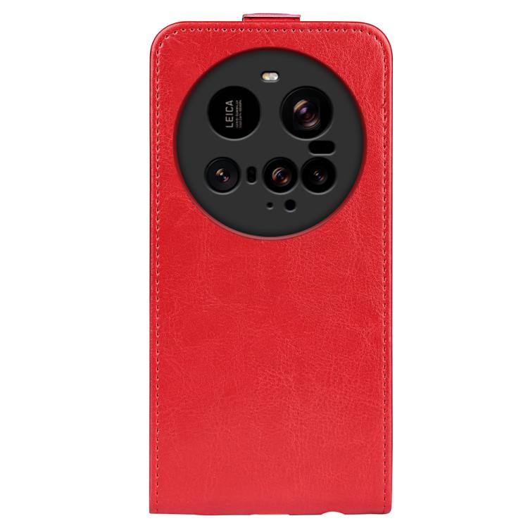 For Xiaomi 15 Ultra R64 Texture Single Vertical Flip Leather Phone Case