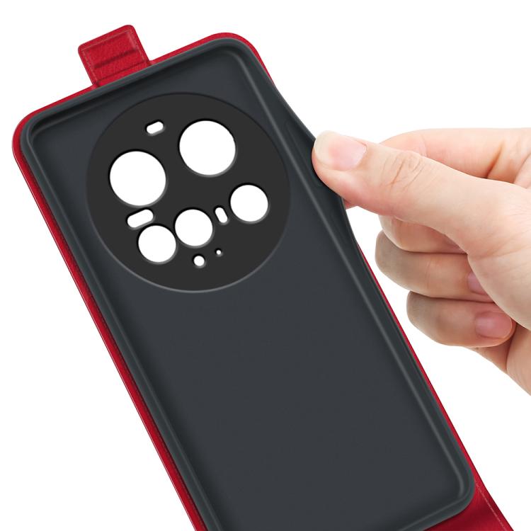 For Xiaomi 15 Ultra R64 Texture Single Vertical Flip Leather Phone Case