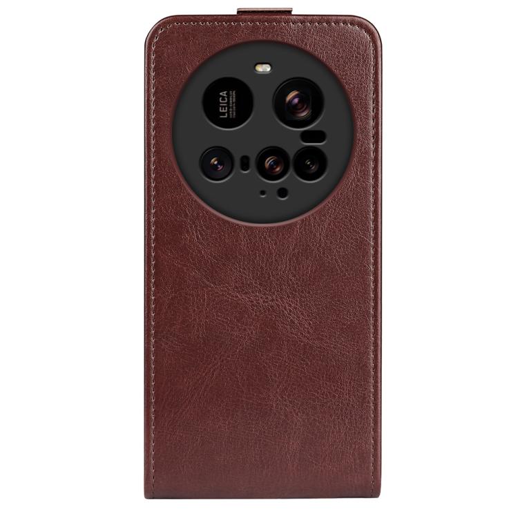 For Xiaomi 15 Ultra R64 Texture Single Vertical Flip Leather Phone Case