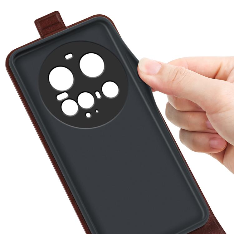 For Xiaomi 15 Ultra R64 Texture Single Vertical Flip Leather Phone Case