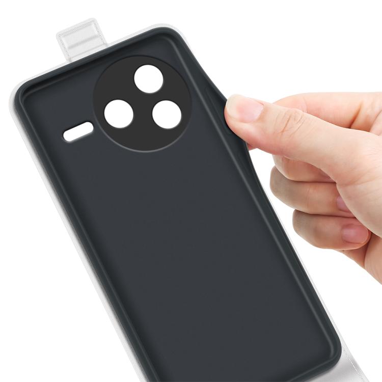 For Redmi K80 / Poco F7 Pro R64 Texture Single Vertical Flip Leather Phone Case