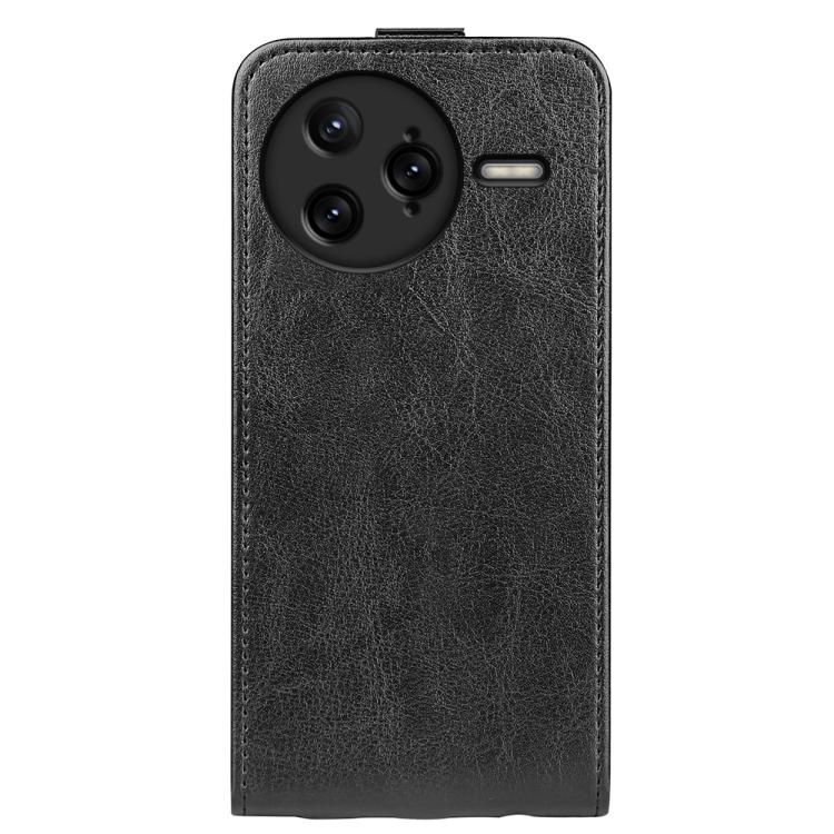 For Redmi K80 Pro / Poco F7 Ultra R64 Texture Single Vertical Flip Leather Phone Case