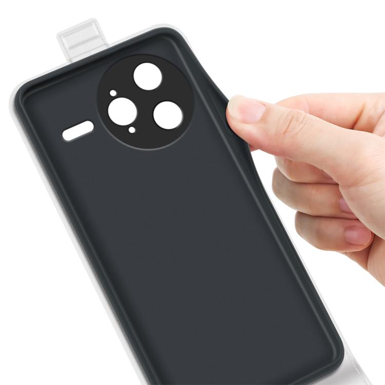 For Redmi K80 Pro / Poco F7 Ultra R64 Texture Single Vertical Flip Leather Phone Case
