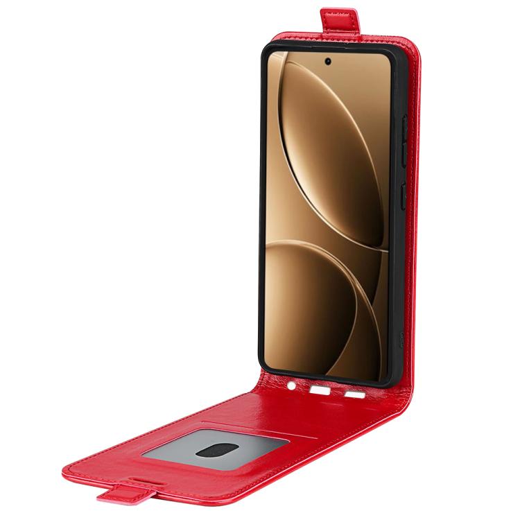 For Redmi K80 Pro / Poco F7 Ultra R64 Texture Single Vertical Flip Leather Phone Case
