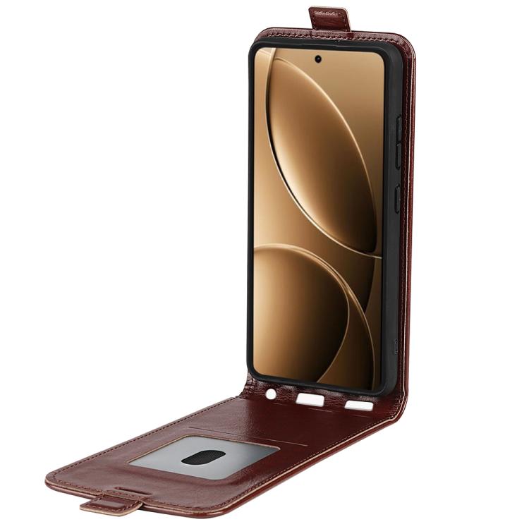 For Redmi K80 Pro / Poco F7 Ultra R64 Texture Single Vertical Flip Leather Phone Case