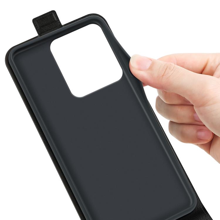 For Redmi Note 14S 4G R64 Texture Single Vertical Flip Leather Phone Case