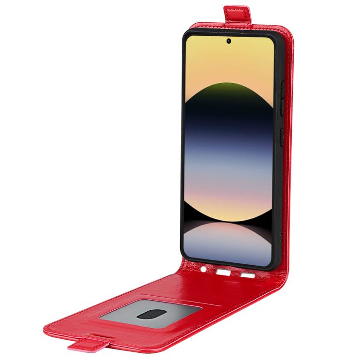 For Redmi Note 14S 4G R64 Texture Single Vertical Flip Leather Phone Case