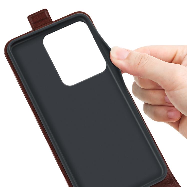 For Redmi Note 14S 4G R64 Texture Single Vertical Flip Leather Phone Case