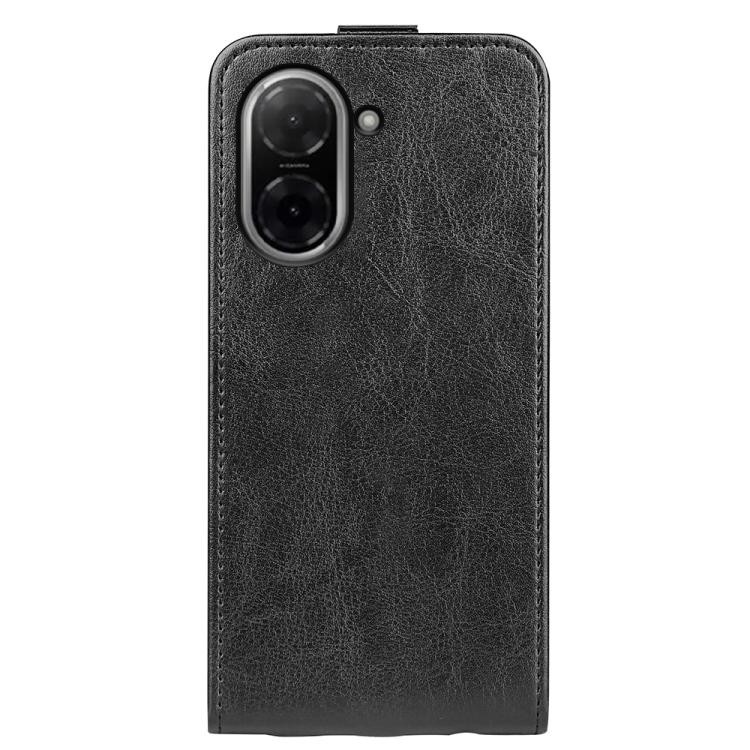 For Redmi A5 4G 173.3mm R64 Texture Single Vertical Flip Leather Phone Case