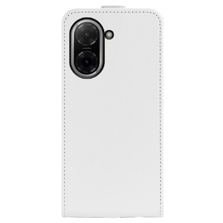 For Redmi A5 4G 173.3mm R64 Texture Single Vertical Flip Leather Phone Case