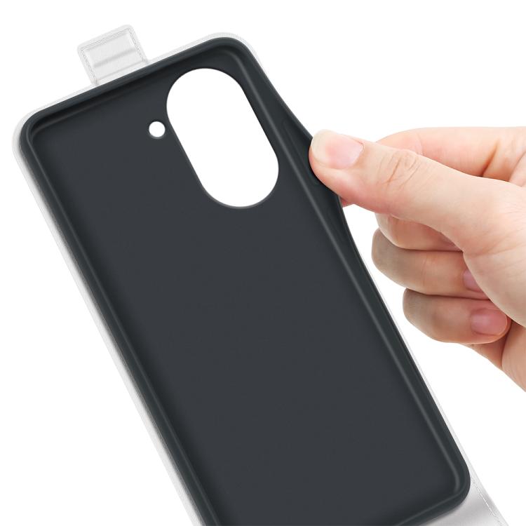 For Redmi A5 4G 173.3mm R64 Texture Single Vertical Flip Leather Phone Case