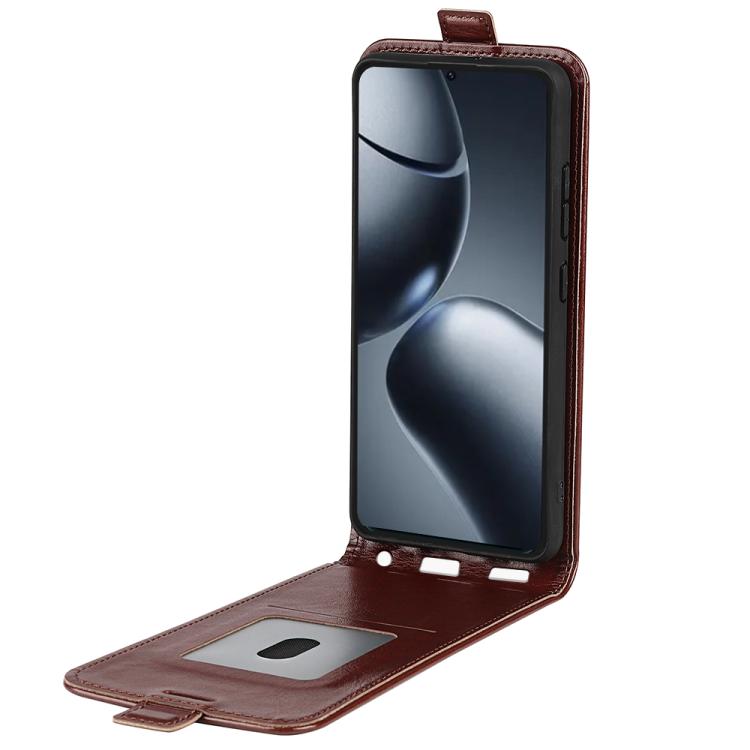 For Xiaomi 15T R64 Texture Single Vertical Flip Leather Phone Case