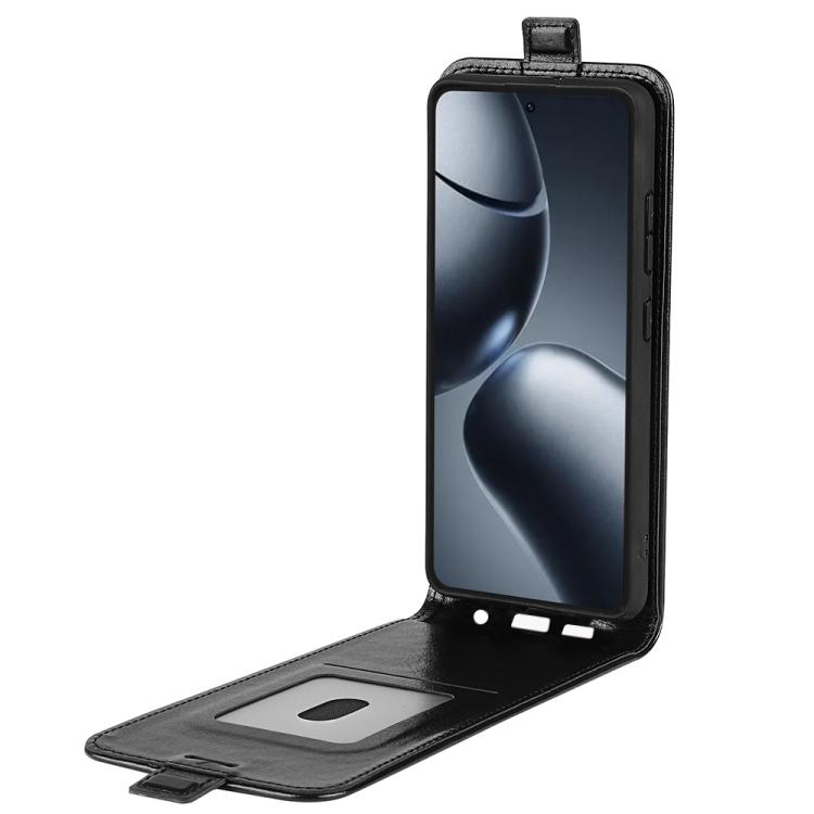 For Xiaomi 15T Pro R64 Texture Single Vertical Flip Leather Phone Case