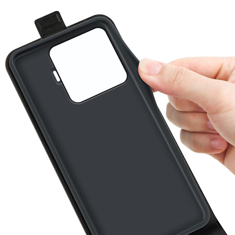 For Xiaomi 15T Pro R64 Texture Single Vertical Flip Leather Phone Case
