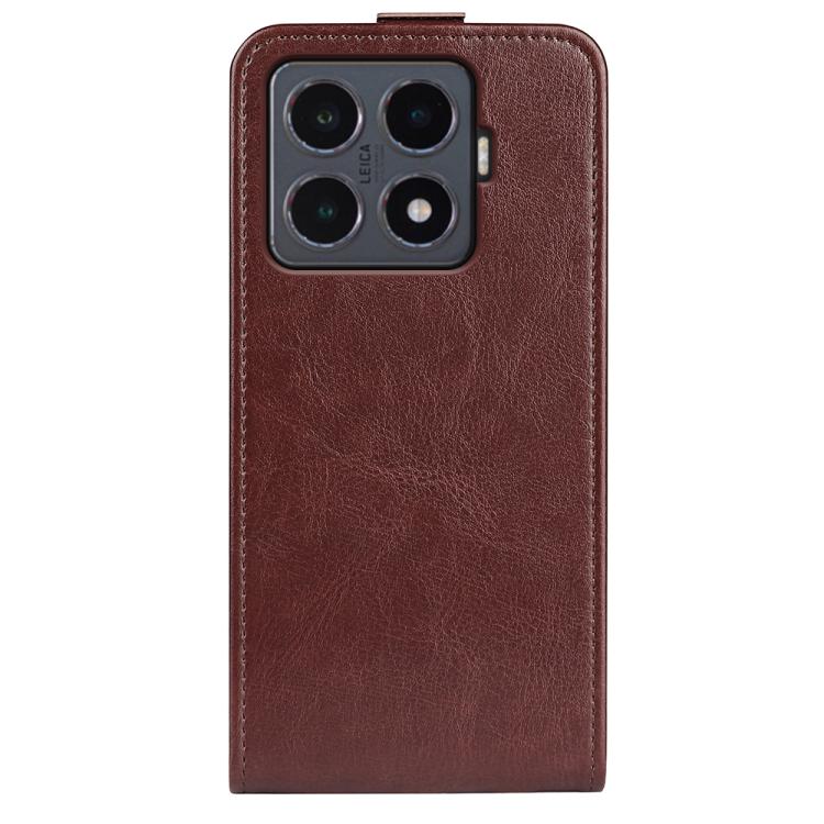 For Xiaomi 15T Pro R64 Texture Single Vertical Flip Leather Phone Case
