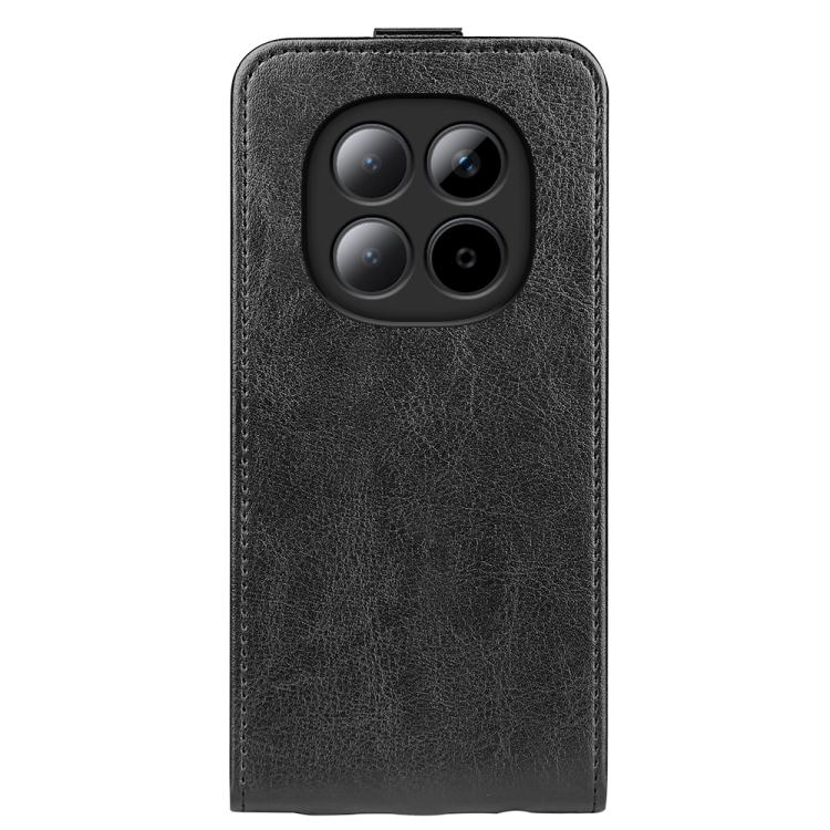 For Redmi Note 15 Pro Global 163.6mm R64 Texture Single Vertical Flip Leather Phone Case
