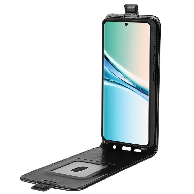 For Redmi Note 15 4G / 5G Global 164mm R64 Texture Single Vertical Flip Leather Phone Case