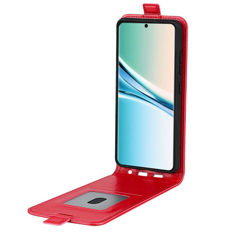 For Redmi Note 15 4G / 5G Global 164mm R64 Texture Single Vertical Flip Leather Phone Case