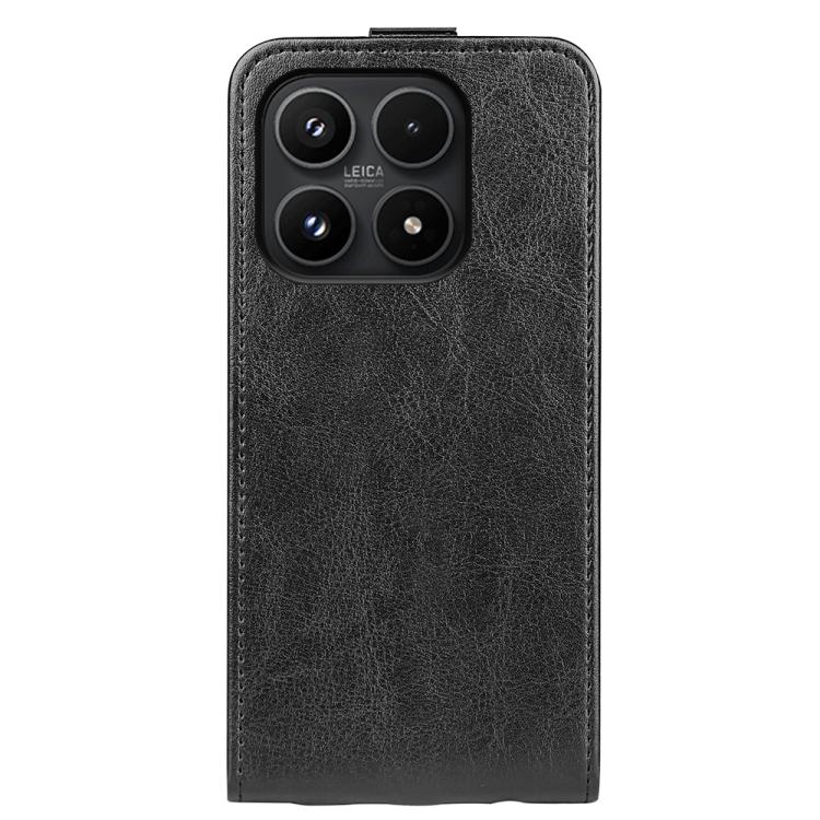 For Xiaomi 17 R64 Texture Single Vertical Flip Leather Phone Case