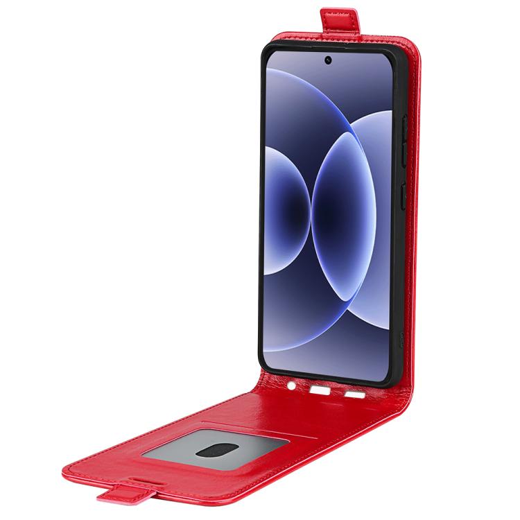 For Xiaomi 17 R64 Texture Single Vertical Flip Leather Phone Case