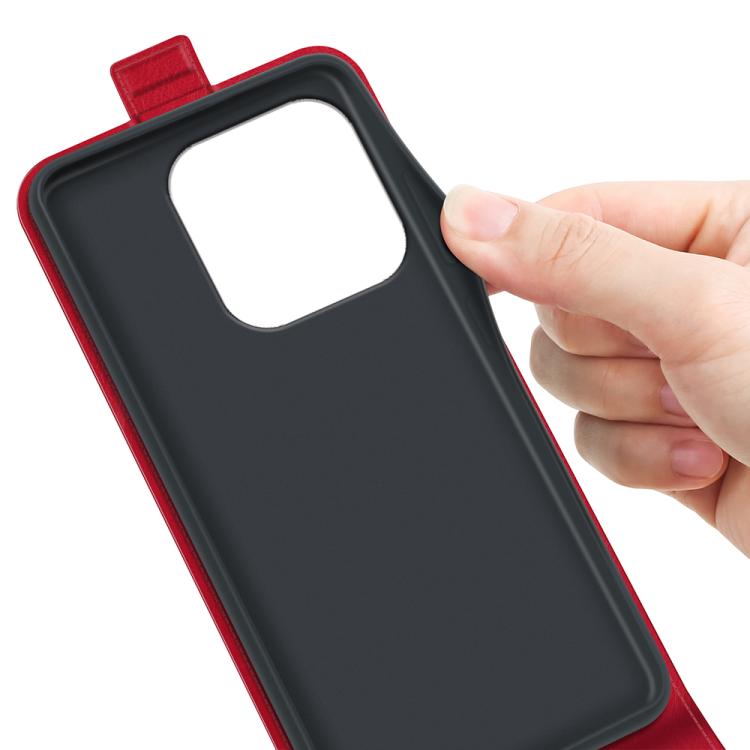For Xiaomi 17 R64 Texture Single Vertical Flip Leather Phone Case