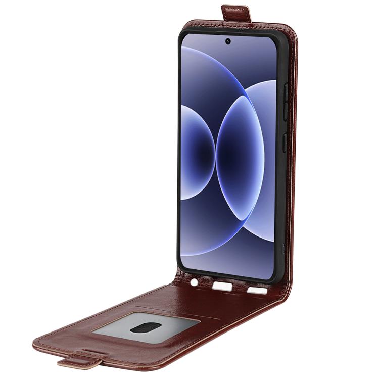 For Xiaomi 17 R64 Texture Single Vertical Flip Leather Phone Case
