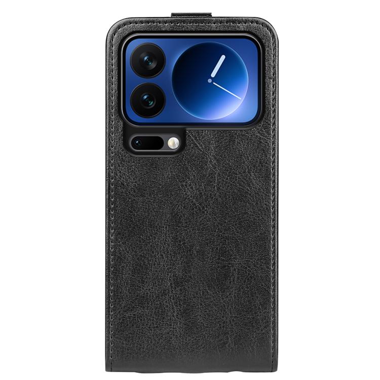 For Xiaomi 17 Pro R64 Texture Single Vertical Flip Leather Phone Case