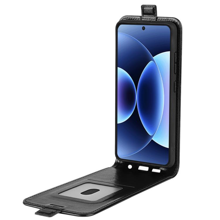 For Xiaomi 17 Pro R64 Texture Single Vertical Flip Leather Phone Case