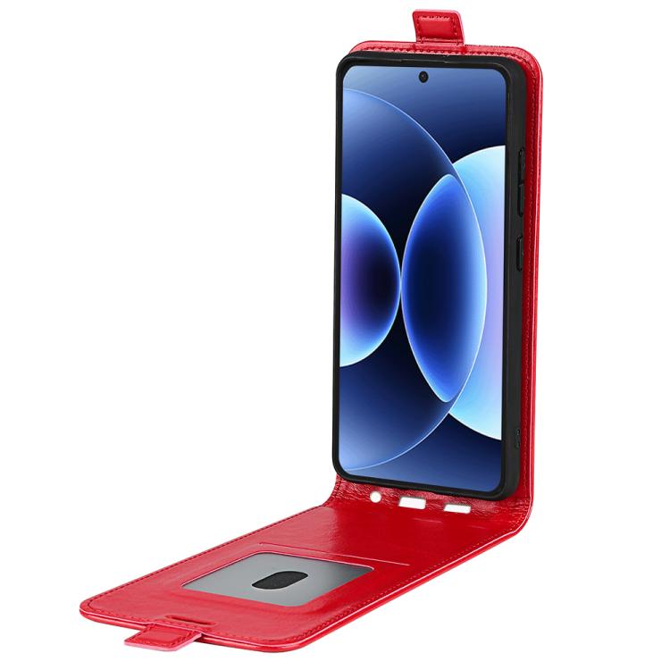 For Xiaomi 17 Pro R64 Texture Single Vertical Flip Leather Phone Case