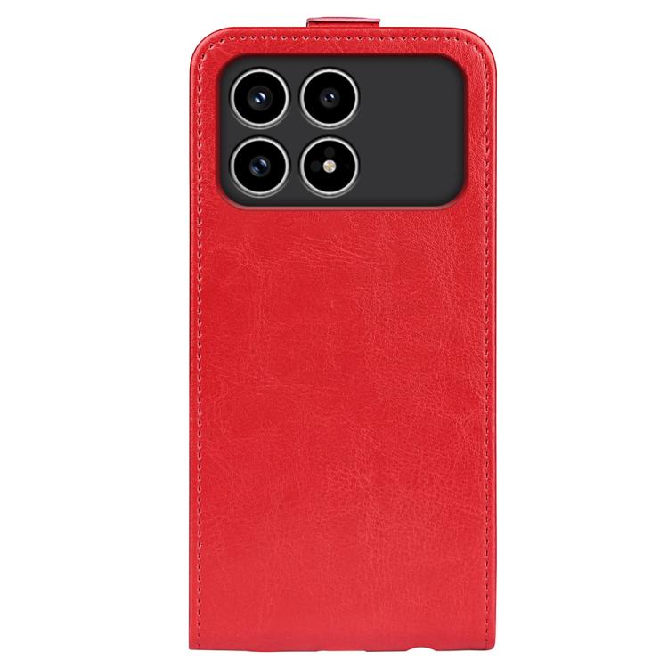 For Xiaomi Poco F8 Pro 5G R64 Texture Single Vertical Flip Leather Phone Case