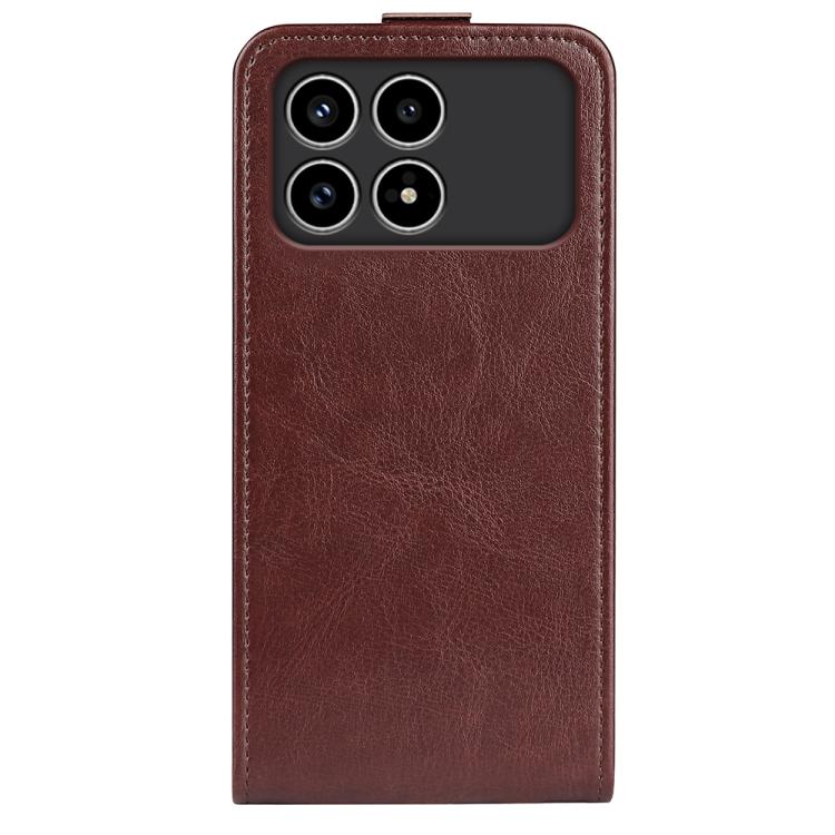 For Xiaomi Poco F8 Pro 5G R64 Texture Single Vertical Flip Leather Phone Case