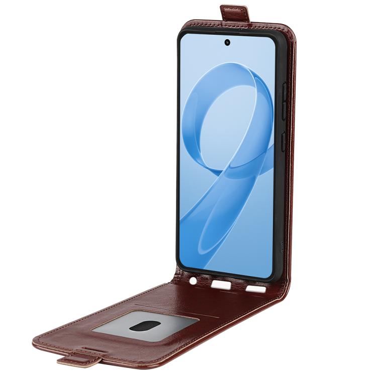 For Xiaomi Poco F8 Pro 5G R64 Texture Single Vertical Flip Leather Phone Case