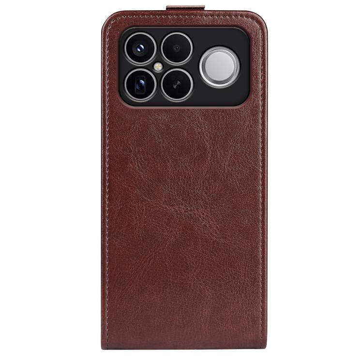 For Xiaomi Poco F8 Ultra 5G R64 Texture Single Vertical Flip Leather Phone Case