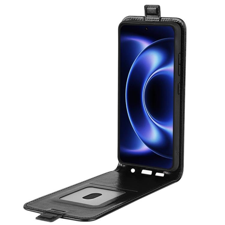For Xiaomi 17 Ultra R64 Texture Single Vertical Flip Leather Phone Case