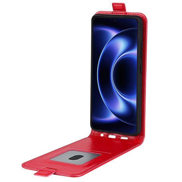 For Xiaomi 17 Ultra R64 Texture Single Vertical Flip Leather Phone Case