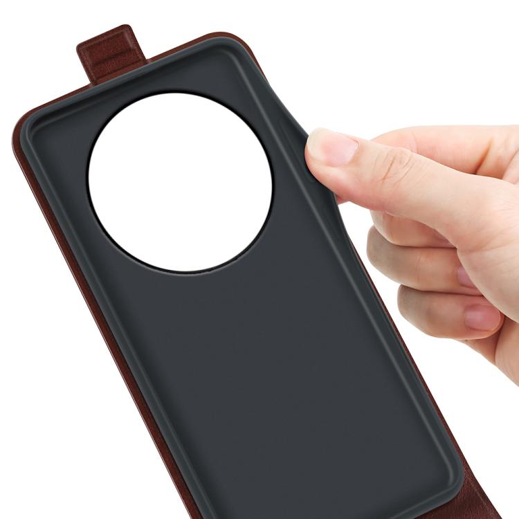 For Xiaomi 17 Ultra R64 Texture Single Vertical Flip Leather Phone Case
