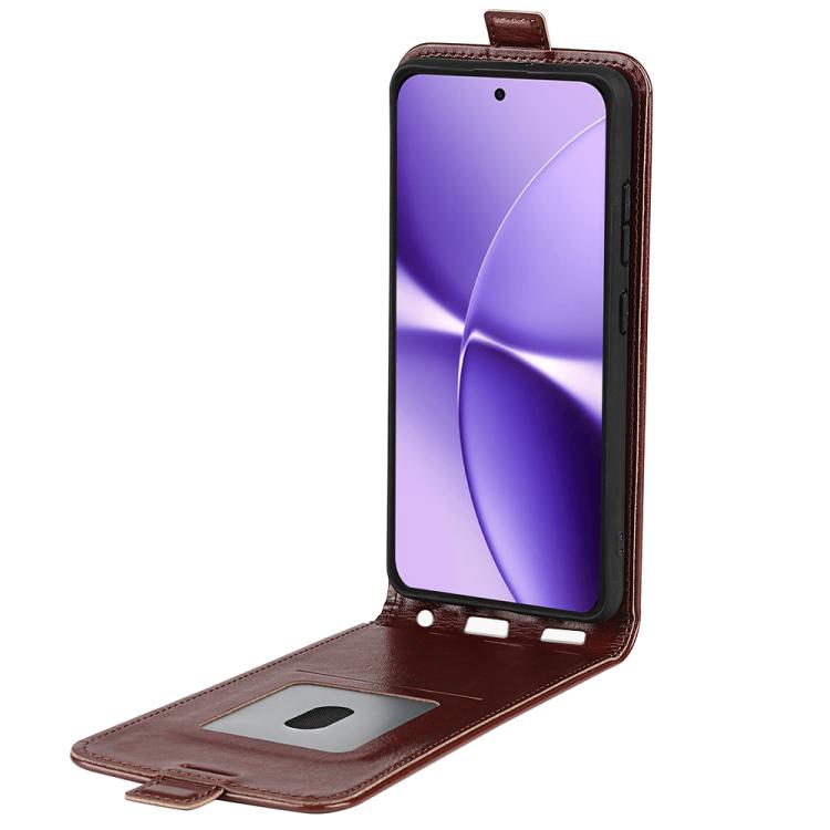 For Redmi Turbo 5 Max / Poco X8 Pro Max R64 Texture Single Vertical Flip Leather Phone Case
