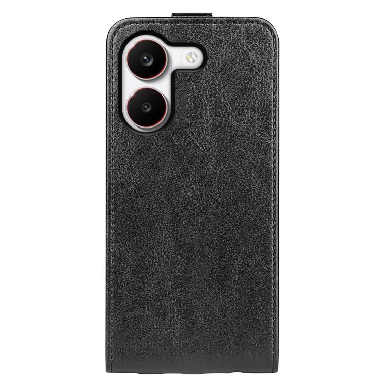 For Redmi Turbo 5 5G / Poco X8 Pro 5G R64 Texture Single Vertical Flip Leather Phone Case